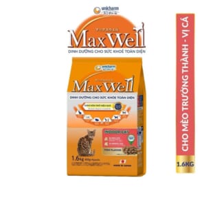 Hạt cho mèo trưởng thành Maxwell Indoor vị gà - Bao 1.6kg