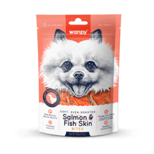 Wanpy Soft Salmon & Fish Skin Bites