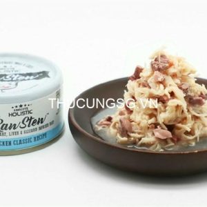 Pate chó mèo AH RawStew lon 80g