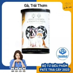 Pate Kingspet Gà,Trái Thơm 380g