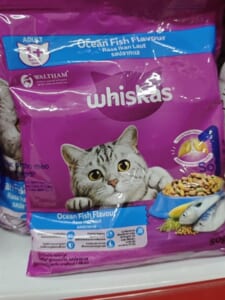 Thức ăn mèo lớn whiskas cá biển gói 400g - Gói