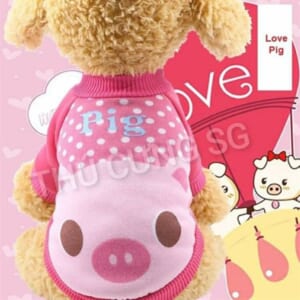 Áo nỉ có tay Pig Love