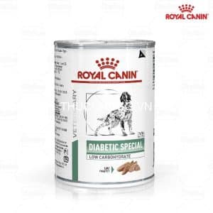 Thức ăn ướt cho chó tiểu đường Diabetic lon 410g