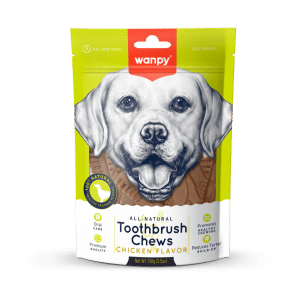 Wanpy Toothbrush Chews Chicken Flavor