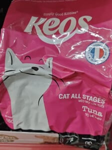 Hạt cho mèo Keos 350g