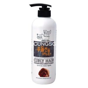 Dầu gội chó lông xoăn Curly Hair Forcans 550ml - chai