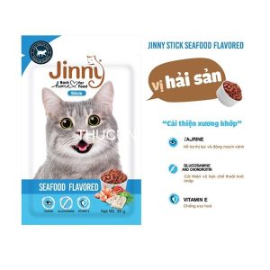 Snack thưởng mèo Jinny Stick 35g