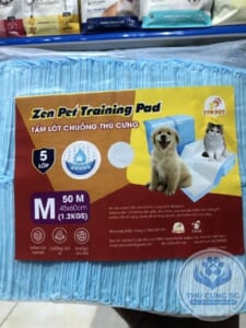 Tã lót vệ sinh chó mèo Zenpet 45x60cm size M
