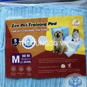 Tã lót vệ sinh chó mèo Zenpet 45x60cm size M