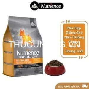 Thức ăn chó kích thước nhỏ Nutrience Infusion bao 500g - bao