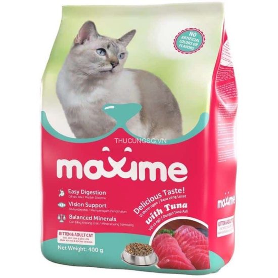 maxime mèo cá ngừ