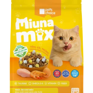 Thức ăn cho Mèo MIUNA MIX – 1kg