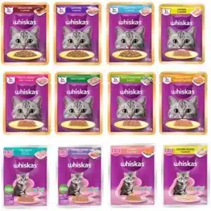 Thức ăn mèo Whiskas gói 80g