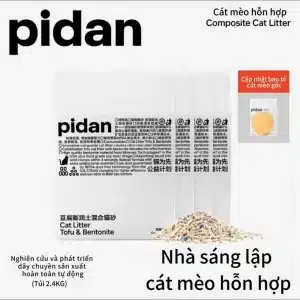 Cát vệ sinh Pidan Sắn Đất sét