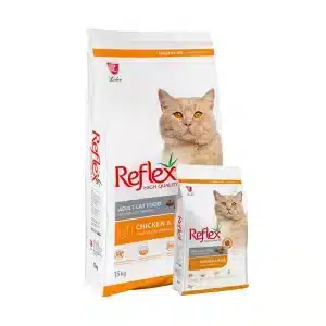 Thức ăn hạt cho mèo trưởng thành Reflex Adult Cat Food vị Gà và Gạo dinh dưỡng cân bằng - Túi 2kg