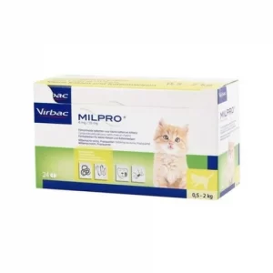 Thuốc sổ giun Virbac Milpro 0.5-2kg