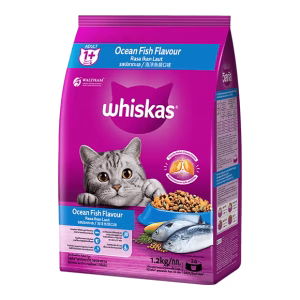 Thức ăn mèo lớn whiskas cá biển gói 400g