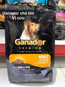 Thức ăn chó Ganador Adult 3kg cừu