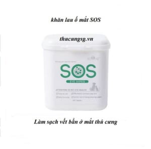 Khăn lau ố mắt SOS(H/100pcs) - hộp