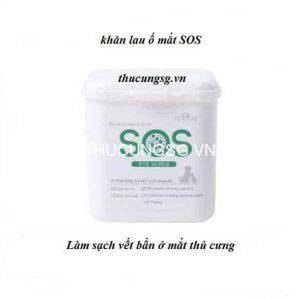 Khăn lau ố mắt SOS(H/100pcs) - hộp