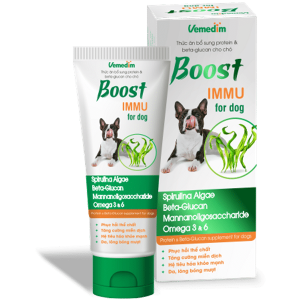 Boost IMMU for dog - thức ăn bổ sung protein cho chó