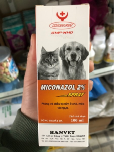 Xịt trị nấm Miconazol 2%