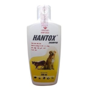 Sữa tắm trị ve rận Hantox shampoo chai 200ml - chai