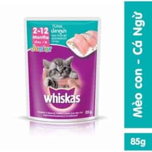 Thức ăn mèo Whiskas gói 80g