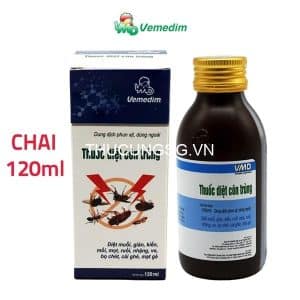 Diệt côn trùng Vemedim chai 120ml - chai