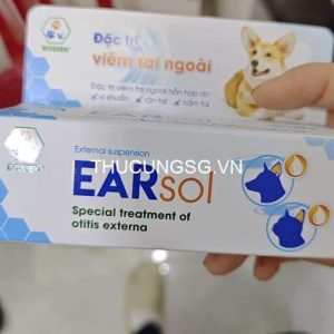 kem trị viêm tai rận tai Bossen Earsol