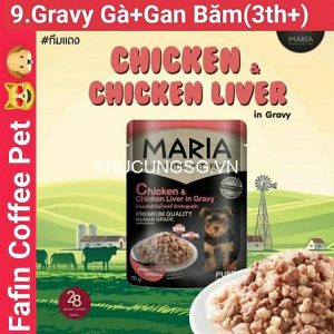 Thức ăn cho chó MARIA gói 70g