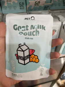 Petq pate sữa dê mèo - gói