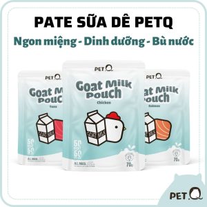 Pate sữa dê PetQ 70g