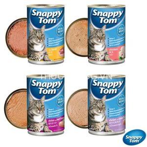 Pate mèo SnappyTom real meat lon 400g