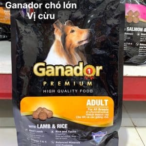 Thức ăn chó Ganador Adult 3kg cừu