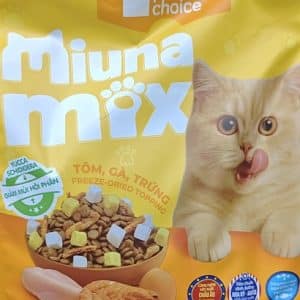 Thức ăn mèo Pet's choice Miuna Mix 1kg